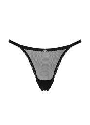 Stringi Obsessive Celia Noir Thong XS-2XL