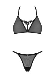 Komplet Obsessive Celia Noir Set XS-2XL