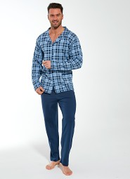 Piżama Cornette 114/60 dł/r 3XL-5XL męska rozpinana
