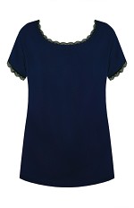 Koszulka piżamowa Mefemi Mix&Match Margot Gładka S-2XL