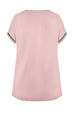Koszulka piżamowa Mefemi Mix&Match Margot Gładka S-2XL