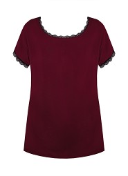 Koszulka piżamowa Mefemi Mix&Match Margot Gładka S-2XL