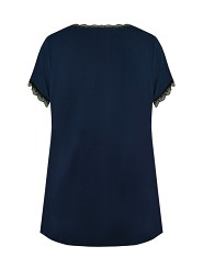 Koszulka piżamowa Mefemi Mix&Match Margot Gładka S-2XL