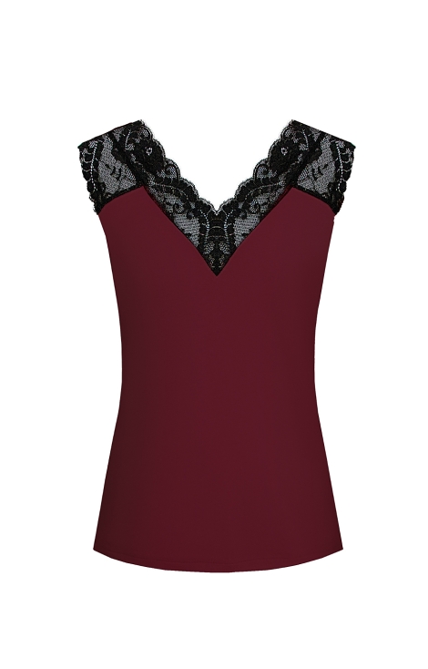 Koszulka piżamowa Mefemi Mix&Match Margot Koronka S-2XL