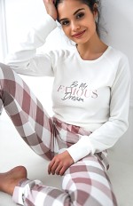 Piżama Sensis Joselyn Interlock dł/r S-XL