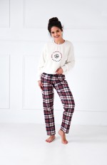 Piżama Sensis Better dł/r Soft/Flanela Christmas S-XL