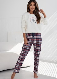 Piżama Sensis Better dł/r Soft/Flanela Christmas S-XL