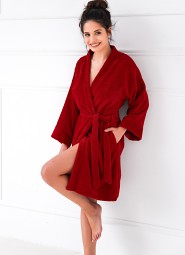 Szlafrok Sensis Rolling Red S-XL