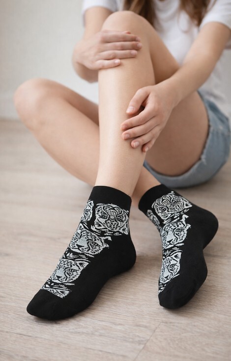 Skarpety Noviti SB025 Tygrys Lureks 35-42