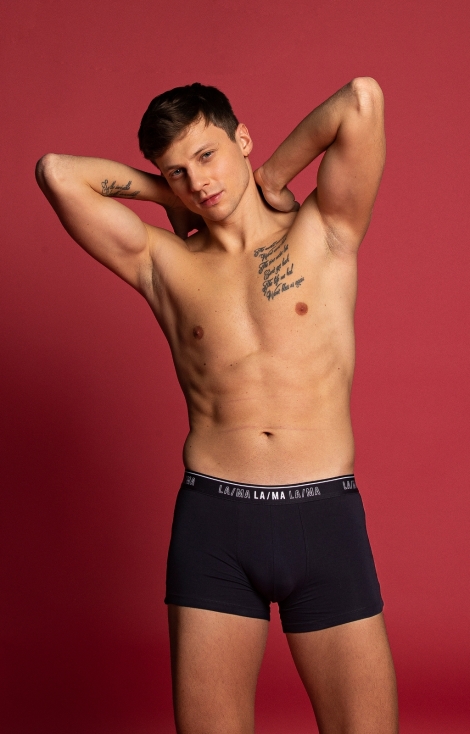 Bokserki Lama M-1021 SZG A'3 M-2XL