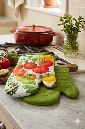 Rękawice Kuchenne Euromat z Magnesem A'2