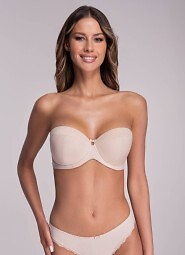 Biustonosz bardotka Ava 1787 Beżowy