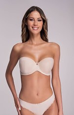 Biustonosz bardotka Ava 1787 Big Beżowy