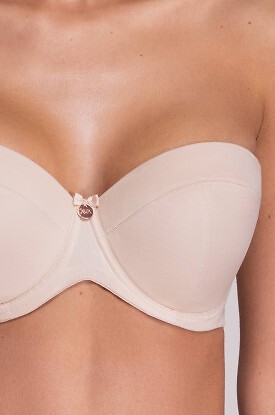 Biustonosz bardotka Ava 1787 Big Beżowy - zdjęcie 2