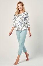 Piżama Taro Flavia 2983 3/4 S-XL Z24 damska