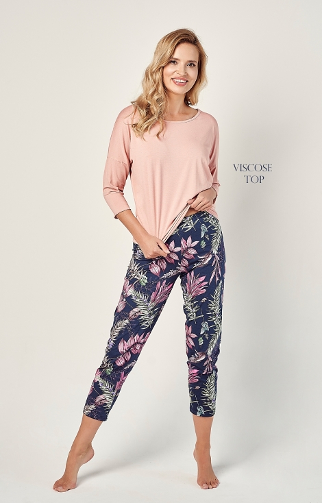 Piżama Taro Vivian 3000 3/4 Viscose S-XL Z24 damska