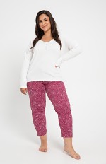 Piżama Taro Estella 3005 3/4 2XL-3XL damskaZ24