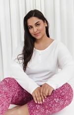 Piżama Taro Estella 3005 3/4 2XL-3XL damskaZ24