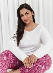 Piżama Taro Estella 3005 3/4 2XL-3XL damskaZ24