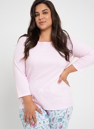 Piżama Taro Amora 3008 3/4 2XL-3XL Z24 damska