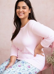 Piżama Taro Amora 3008 3/4 2XL-3XL Z24 damska