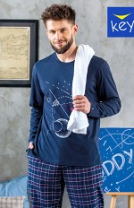 Piżama Key MNS 616 B23 dł/r M-2XL męska