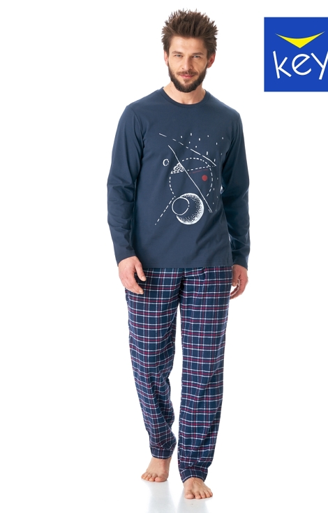 Piżama Key MNS 616 B23 dł/r M-2XL męska