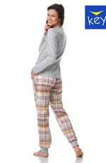 Piżama Key LNS 458 B23 Flanela S-XL damska