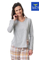 Piżama Key LNS 458 B23 Flanela S-XL damska