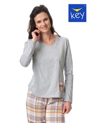 Piżama Key LNS 458 B23 Flanela S-XL damska