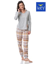 Piżama Key LNS 458 B23 Flanela S-XL damska