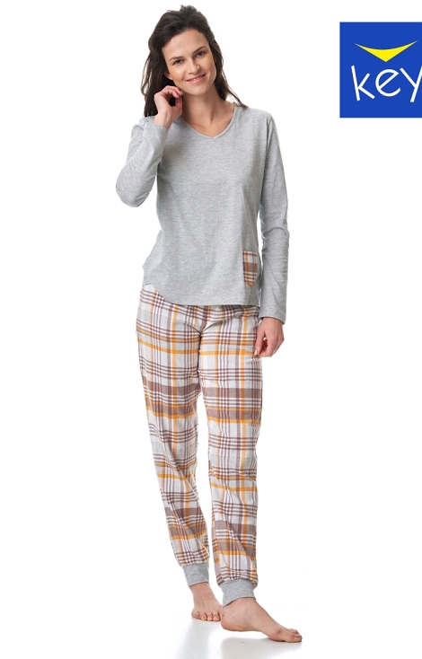 Piżama Key LNS 458 B23 Flanela S-XL damska