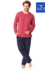 Piżama Key MNS 451 B22 Flanela M-2XL męska