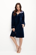 Szlafrok Luna 389 Velour M-2XL Z24 damski