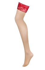Pończochy Obsessive Lacelove Stockings XS-2XL