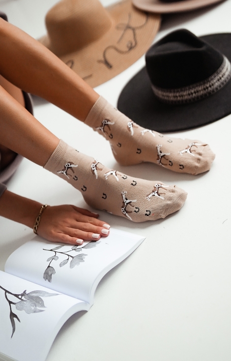 Skarpety Milena 0200 Konie 37-41