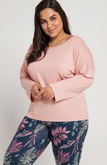 Piżama Taro Vivian 3013 3/4 2XL-3XL Z24 damska