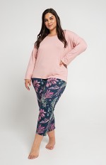 Piżama Taro Vivian 3013 3/4 2XL-3XL Z24 damska