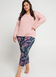 Piżama Taro Vivian 3013 3/4 2XL-3XL Z24 damska