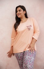 Piżama Taro Melissa 3010 3/4 2XL-3XL Z24 damska