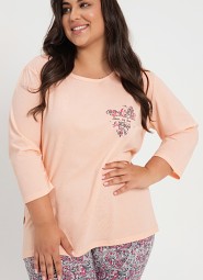 Piżama Taro Melissa 3010 3/4 2XL-3XL Z24 damska