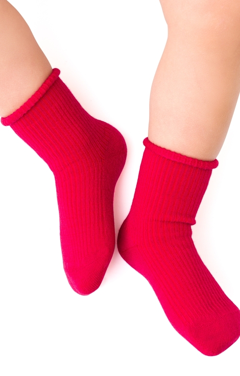 Skarpety Steven art.130 Merino Wool Prążek Dziecięce Bezuciskowe 17-25