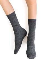 Skarpety Steven art.130 Merino Wool  Prążek Dziecięce 26-34