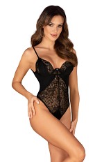 Body Obsessive Bellastia Crotchless Teddy XS-2XL