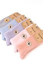 Skarpety Steven art.044 Alpaca wełniane damskie 35-40