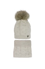 Komplet AJS 46-455 Czapka+golf