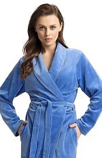 Szlafrok Luna 371 Velour 4XL damski