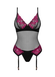 Gorset Obsessive Rosenty Corset XS-2XL