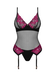 Gorset Obsessive Rosenty Corset XS-2XL