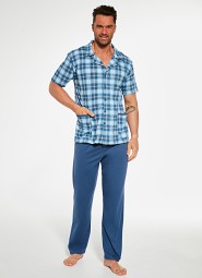 Piżama Cornette 318/48 kr/r 3XL-5XL męska rozpinana
